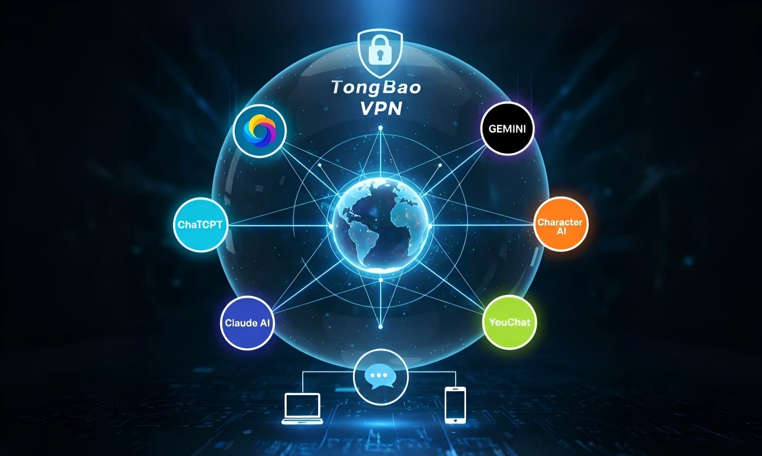 VPNでGeminiアクセス時の"an internal error has occurred"エラーを解決する究極の方法 | 稳定高速网络加速 | TongBao VPN (TongBao VPN)