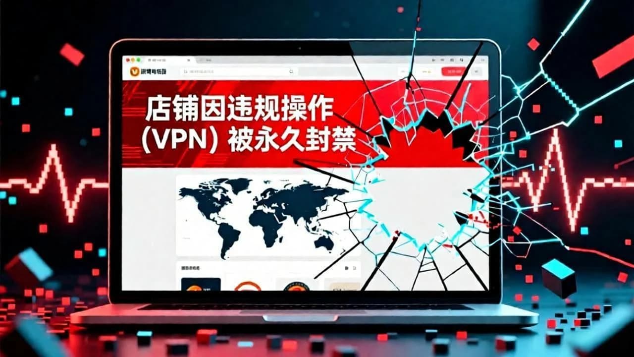 跨境卖家真实踩坑复盘：VPN不干净是如何导致店铺被封？ - 通宝VPN