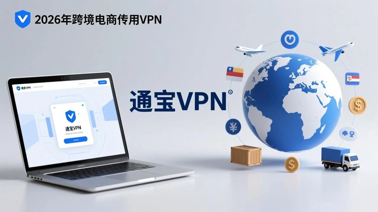 2026 跨境电商专用 VPN 指南：节点风险规避与平台风控稳定解决方案（含通宝 VPN 实践） - 通宝VPN